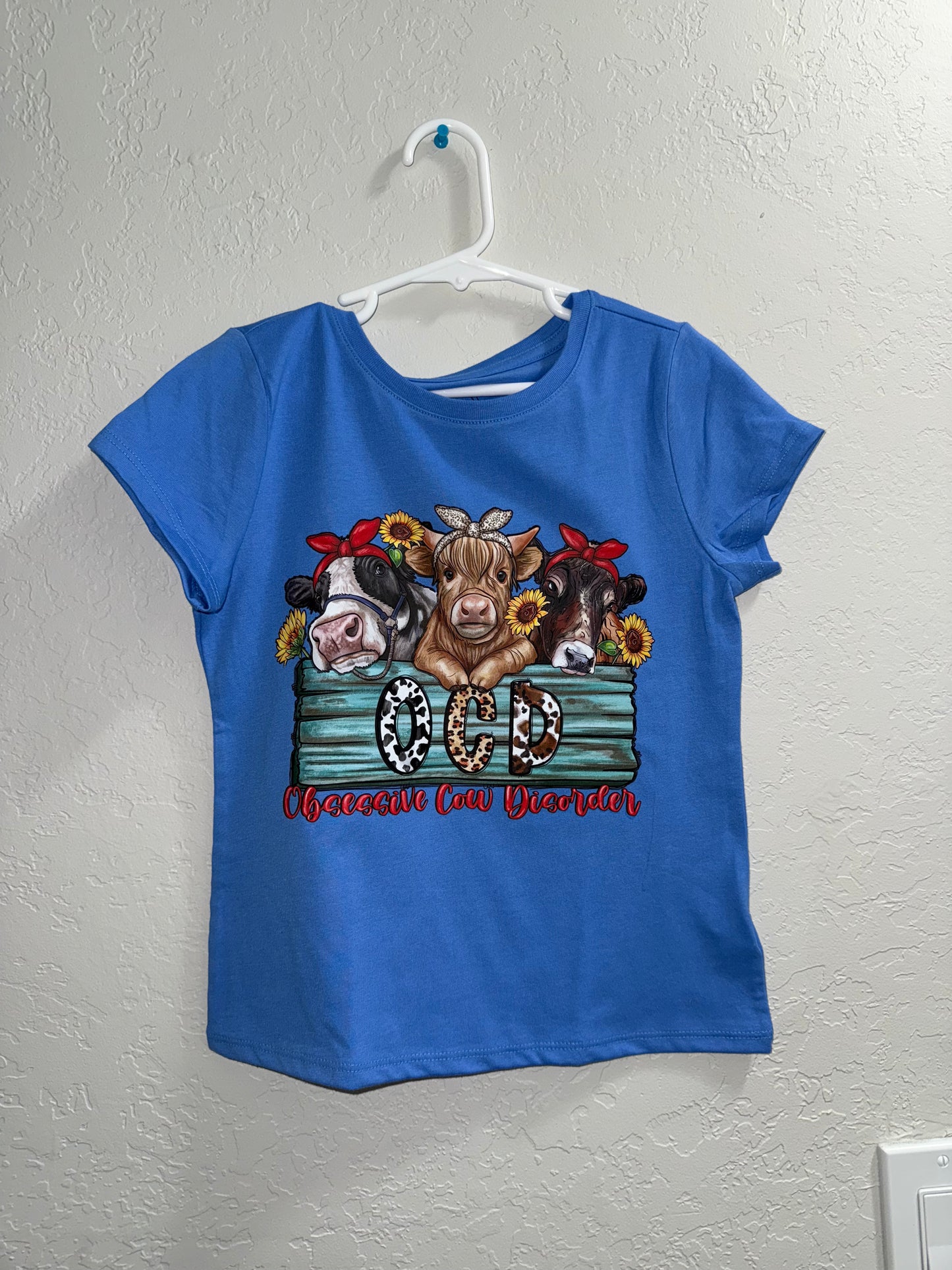 Girls Small- OCD (Obsessive Cow Disorder)