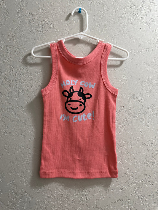 Girls XS- Holy Cow I’m Cute Tank Top