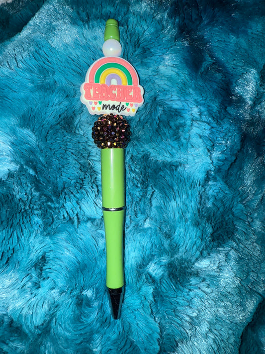 Teacher Mode Beaded Pen With Refill