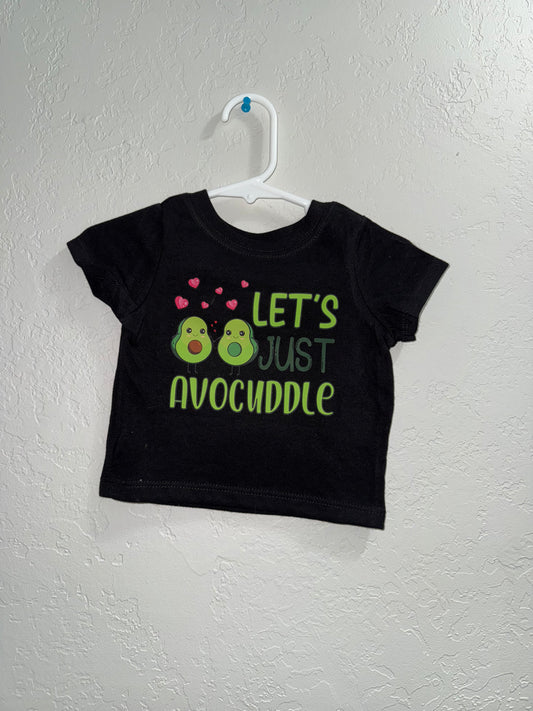 0-3 Lets Just Avocuddle T-Shirt